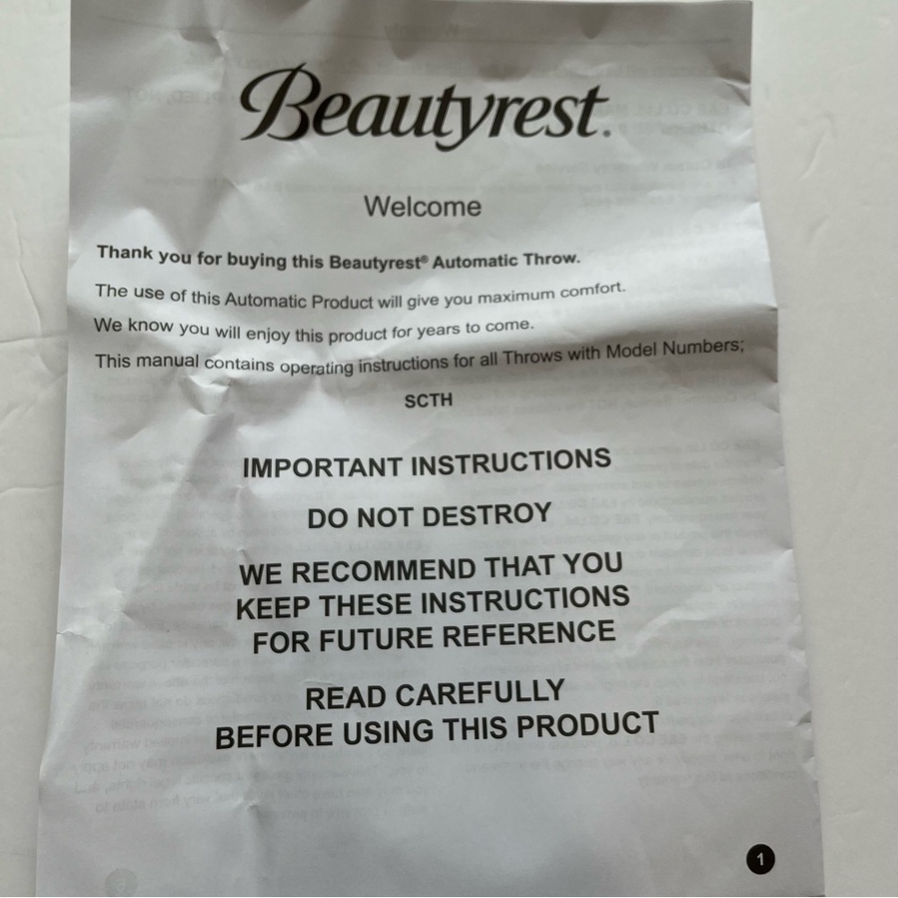 Beautyrest Blue Heated Plush Throw - Picture 10 of 11